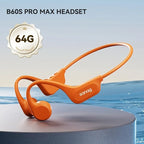 Sanag B60S Bone Conduction Earphone IPX8 Swimming Bluetooth Headphones Wireless Headset 32GB/64GB MP3 with Microphone Earbuds