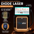 808nm Diode Laser Hair Removal Machine FAC TEC 5000W 4 Wavelength Ice Titanium Permanent Painless Removal Body Care Equipment