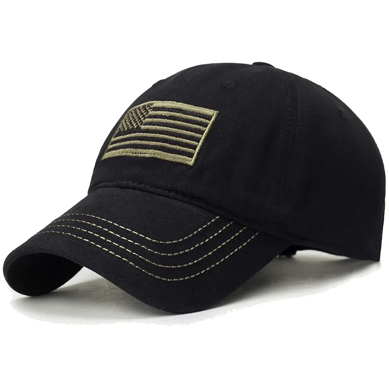 American Standard Men's Baseball Cap Four Seasons Outdoor Leisure Sun Hat Outdoor Fishing Hat