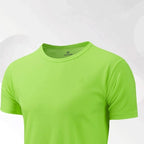 Men Women Quick Dry Short Sleeve Sport T Shirt Gym Jerseys Fitness Shirt Trainer Running T-Shirt Teenager Breathable Sportswears