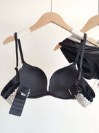 Sexy Leopard Print Lingerie Set Women Wireless Invisible Push Up Small Breasts,adjustable A To C Cup,sheer Lace Pure Design, S-X