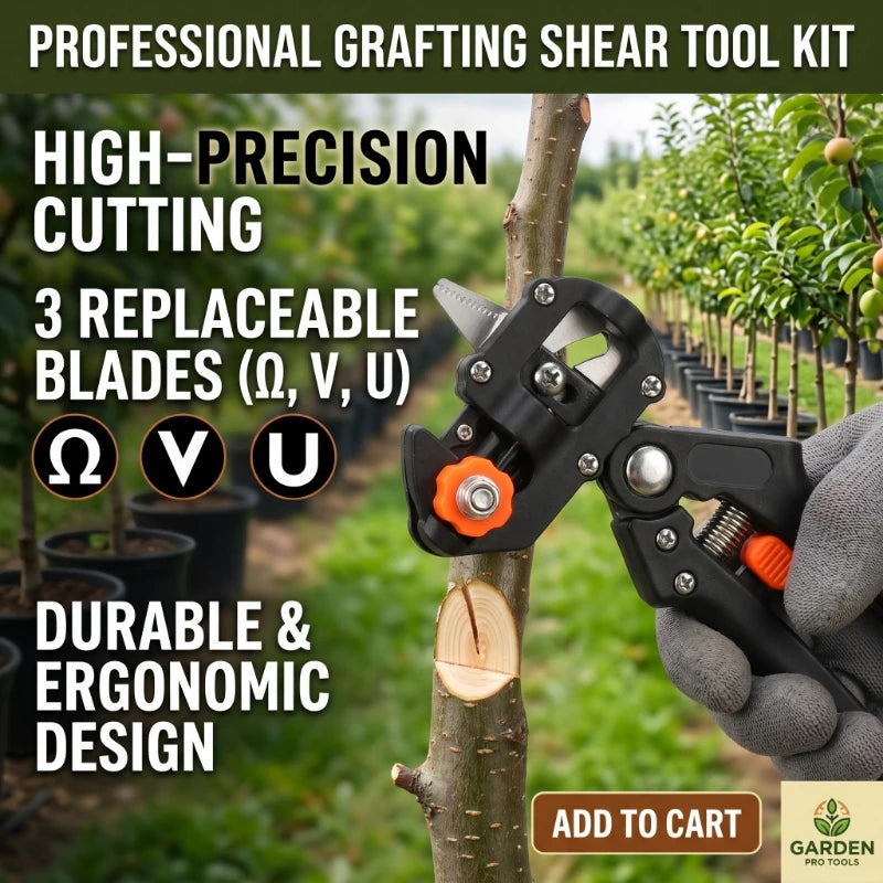 Multi-functional Garden Trimmer Pruning Seedlings Grafting Scissors Fruit Tree Grafting Machine Portable Gardening Tools Main image