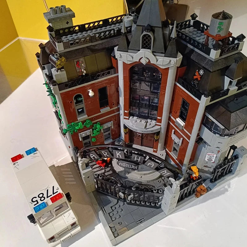 2953pcs 76300 Arkham Asylum Compatible Building Set Birthday and Christmas Gift for Children and Adults Fast Shipping