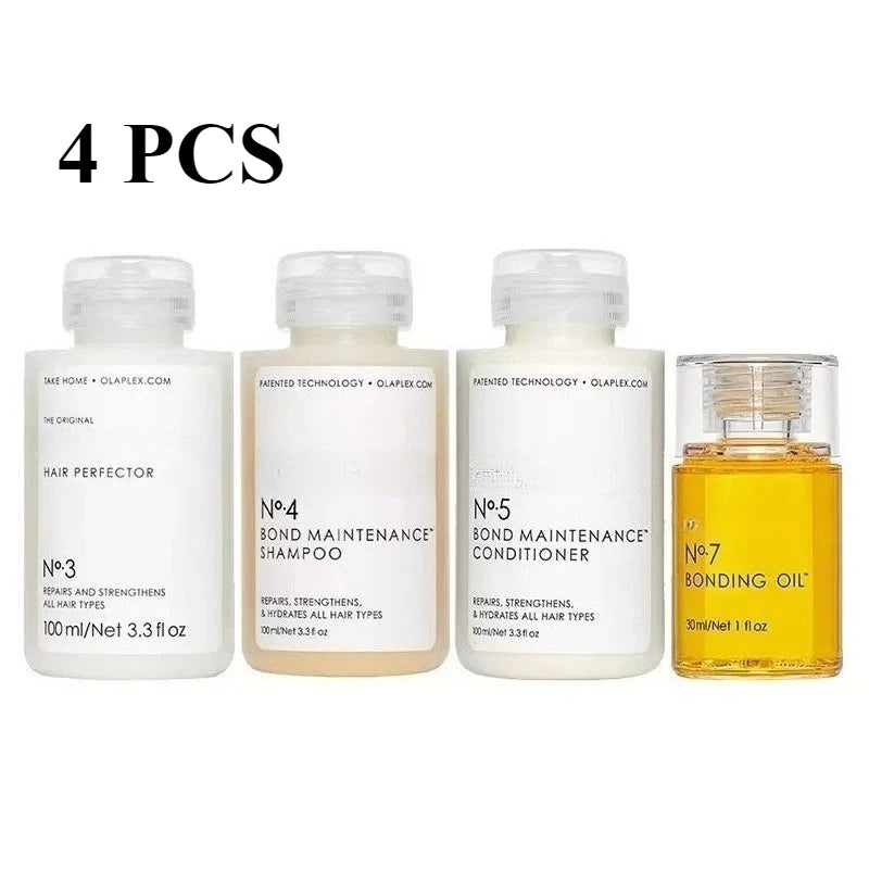 Hair Care Series NO.3 NO.4 NO.5 NO.6 NO.7 Intensive Bond Hair Perfector Shampoo Conditioner Bond Smoother Oil Essential Set