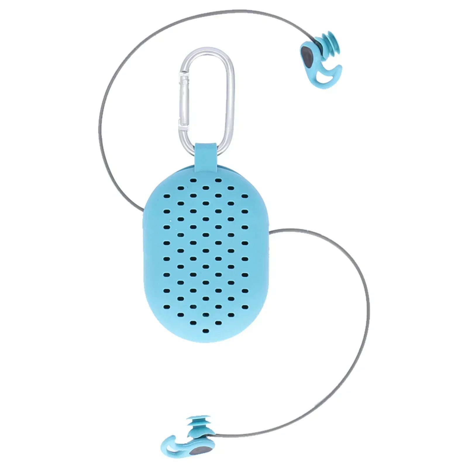 Swimming Ear Plugs for Adults, 3 Pairs Waterproof Reusable Silicone Swim Earplugs with Removable Cord,Perfect for  Water Sports