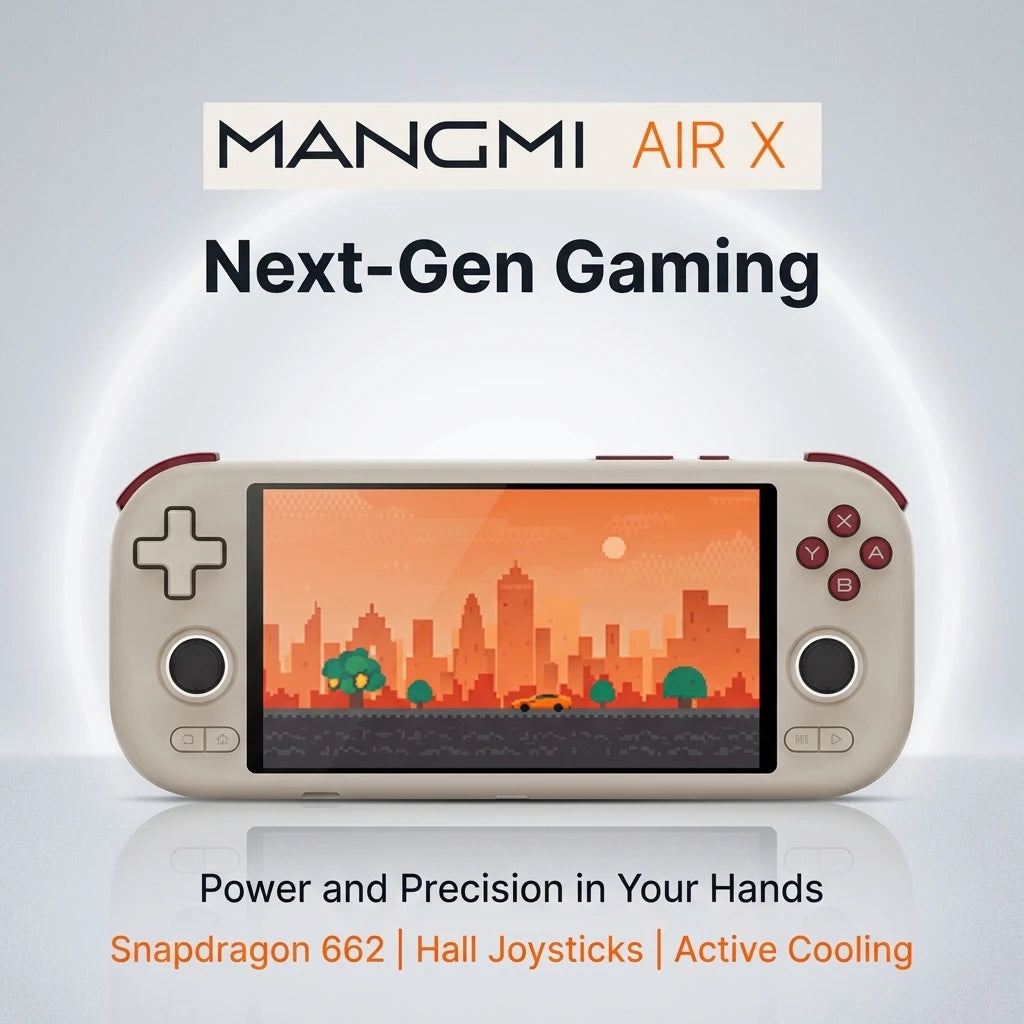 MangMi Air X Game console Android 5.5 inch 1080P 11 touch screen IPS 5000mAh Hall effect Joystick trigger portable game consoles Main image