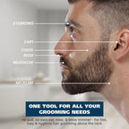 Kemei 4in1 grooming kit nose trimmer beard trimer for men electric eyebrow nose hair trimmer nose and ears machine rechargeable
