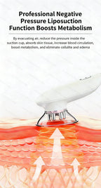 Electric Fat Cellulite EMS Removal Abdomen Massage Device Strong Suction Deep Tissue Body Sculpting Massager Tool Anti Cellulite