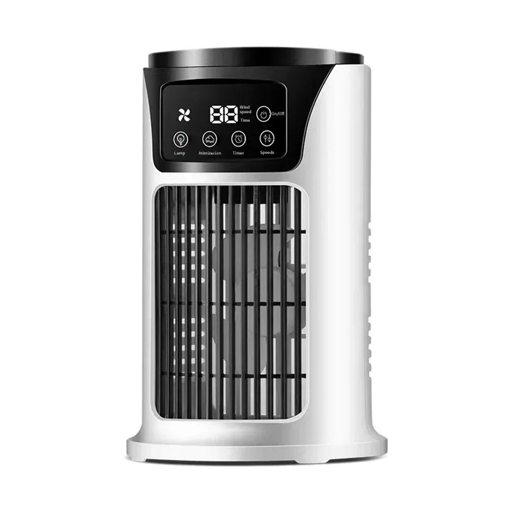 Multifunctional Evaporative Cooling Fan Portable Cold Air Conditioner Small Air Cooler Natural Air-cooled Fan for Desk