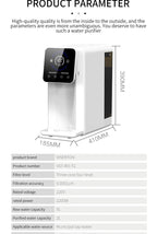 Desktop RO Hydrogen-rich Water Purifier Household Instant Hot Water Purifier Filter Direct Drinking Water Dispenser Commercial