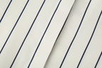 HH Women 2026 New Fashion Versatile Beige Striped Puffy Sleeve Shirt+High Waisted Loose Pleated Casual Long Pants Two Piece  Set
