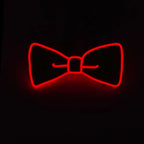 LED Glowing Bow Ties for Men Light Up Ties Personalized Night Club Concert Masquerade Accessory for Carnival Decor