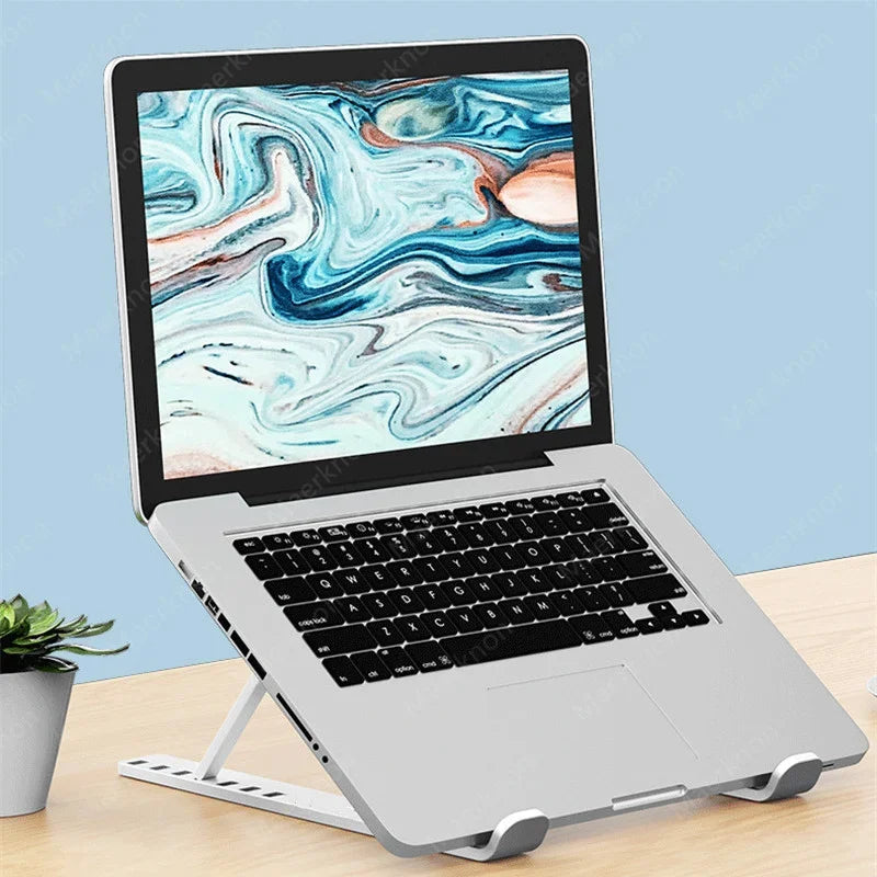 Foldable Laptop Stand Portable Adjustable Notebook Bracket Computer Monitor Holder For Macbook Air iPad Tablets Base Accessories