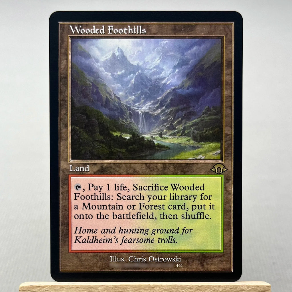 MH3 MH2 HOLO10-03 TCG magical Cards for Home Play Proxy fetch land Marsh Flats the Arid Mesa Misty Rainforest gathering