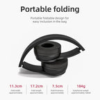 Lenovo Multifunctional Portable Foldable Headmounted Wireless Bluetooth 5.0 Headset For Bluetooth connection Wired Connection