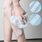 New Japanese Gentle Bath Rubbing Washcloth Nylon Bath Towel Back Exfoliating Scrub Shower Brush Sponge Body Bathroom Accessories