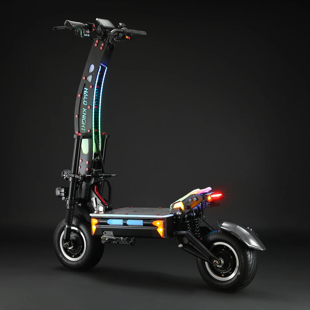 HALO KNIGHT T107Max 72V 8000W Adult Electric Scooter Fast 120km/h Electrical Scooter Powerful Dual Motors Escooter Top E-scooter