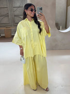 Women Solid Lapel Full Sleeves Pant Suits Chic Single Breasted Wide-leg Long Pants Sets 2026 Lady  Casual Daily Loose Fit Outfit
