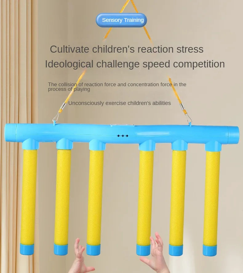 Fun Challenge Falling Sticks Game Set for Training Reaction Ability Educational Activity Parent-child Interaction Party Game Toy