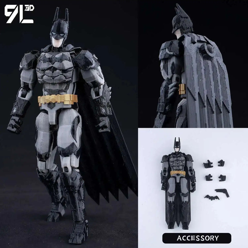 9L3D Printed Deadpool Wolverine Batman Spider-Man Venom Action Figures Dummy13 Lucky13 T13  Anime Model Toys Collectors Gifts