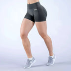 AYBL Fashion Shorts Low Waist Seamless Yoga Shorts Scrunch Bum Gym Shorts Women Workout Biker Stretch Fitness Shorts
