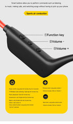 OnePlus Bluetooth Earphones Bone Conduction Headphone Wireless Open Headset Hands-free Waterproof Sports Earphones With Mic