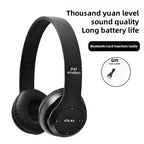 Lenovo Multifunctional Portable Foldable Headmounted Wireless Bluetooth 5.0 Headset For Bluetooth connection Wired Connection