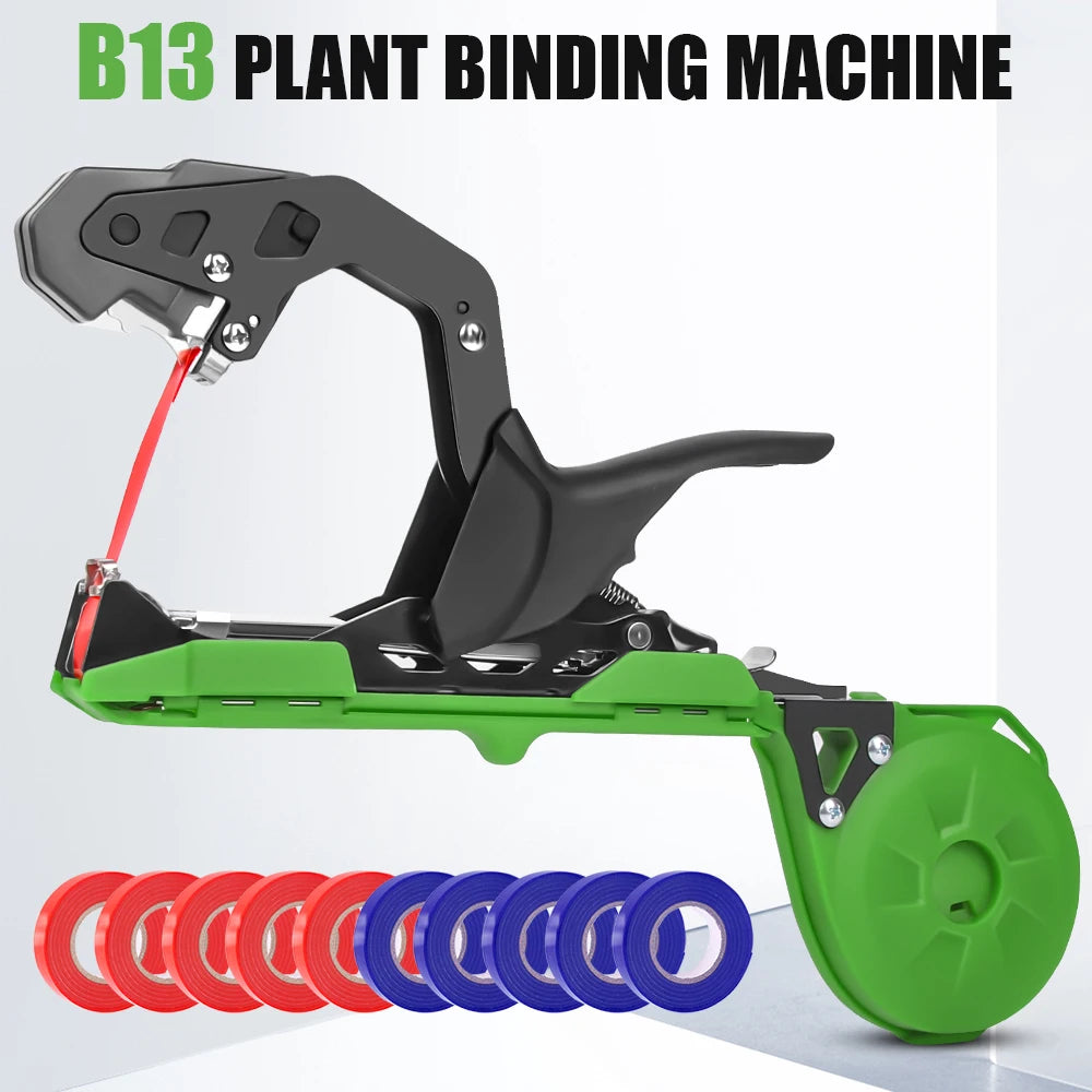 SWANSOFT B13 Garden Plant Binding Machine 50mm Binding Pliers for Vegetables Grapes Cucumbers Plants Garden Tool Main image
