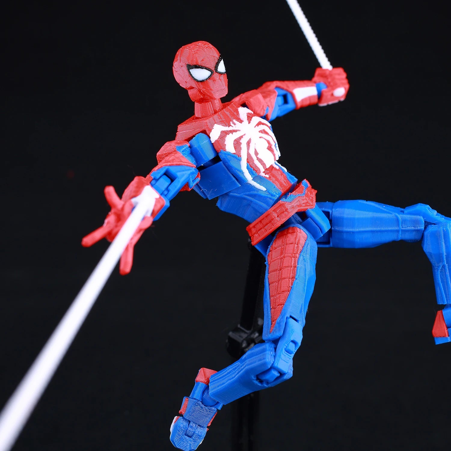 9L3D Printed Deadpool Wolverine Batman Spider-Man Venom Action Figures Dummy13 Lucky13 T13  Anime Model Toys Collectors Gifts
