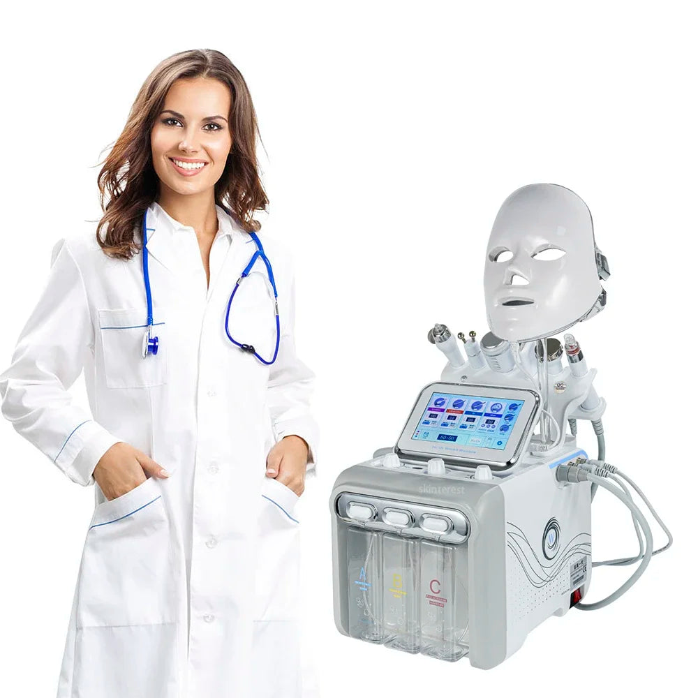 NEW 7 in 1 Skin Rejuvenation Hydro Dermabrasion/ Deep Facial Cleaning Machine/Bubble SPA Beauty