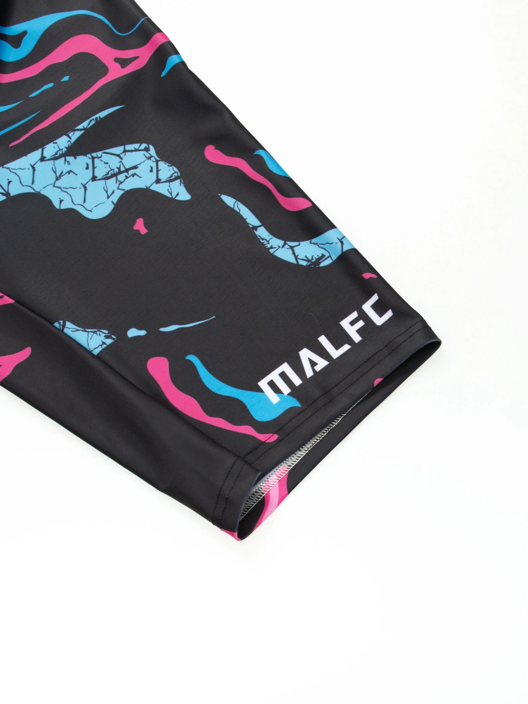 MALFC Summer Men's Swim Jammer Short Training Swimsuit Quick Drying Beach Swimming Trunks Swimwear Sports Tights Surf Shorts