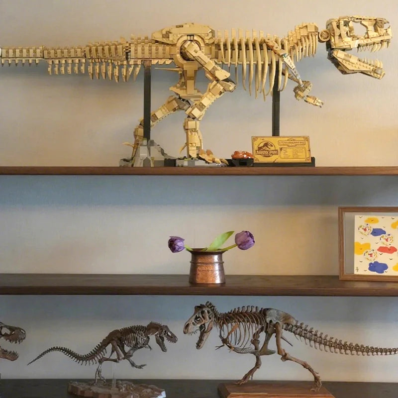 3145pcs 76968 Dinosaur Park Fossils Building Blocks Set Adults Assembled Bricks Model Toy Birthday Gifts Compatible With Set