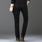 Wthinlee 8 Models Spring Autumn Business Jeans Men Casual Straight Stretch Fashion Classic Work Denim Trousers Brand Clothing