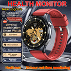 2026 New Smart Watch NFC ECG+PPG Blood oxygen Uric Acid Blood Pressure Sapphire Smartwatch Men For Android iOS Smart watch men