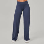 Women Straight Yoga Leg Bottoms Soft Stretchy Fabric Women's Yoga Pants GYM Sweat-Wicking Properties Running Sport Trousers