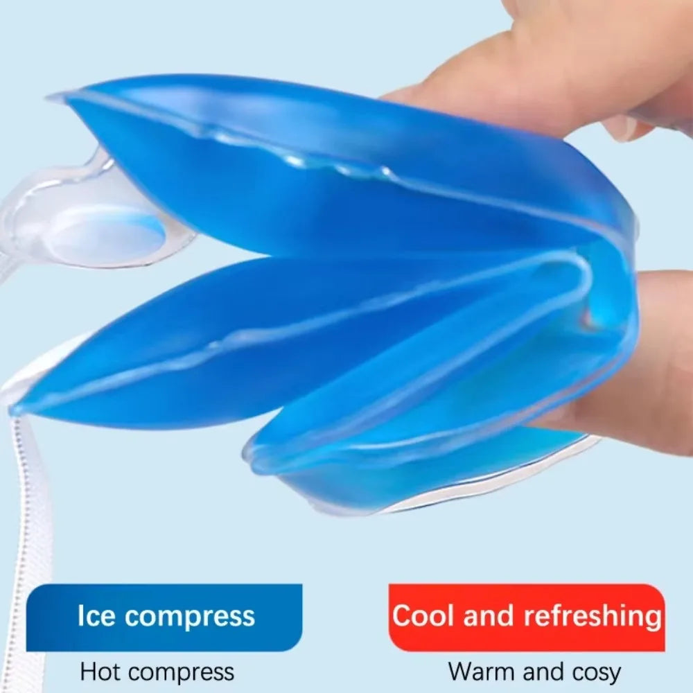 1-10pcs Cooling Ice Eye Mask Fatigue Relief Remove Dark Circles Cold Eye Mask Sleep Mask Cooling Eyes Care Relaxing Gel Eye Pad