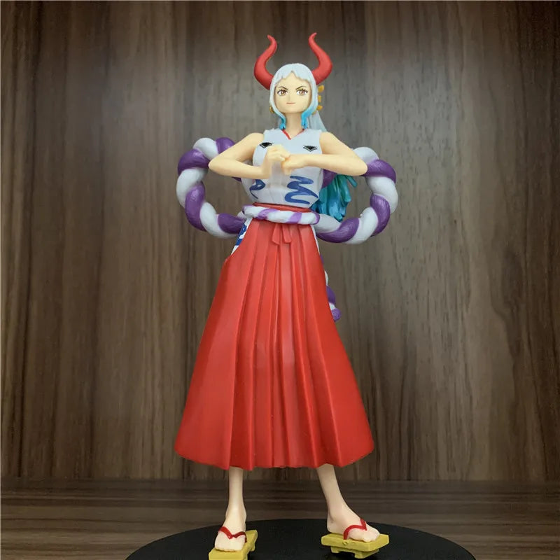 New One Piece Figure Ninja Nami PVC Figures OP Tama Luffy Yamato Kaidou Zoro Sanji Usopp Law Newgate Model Gift Toy