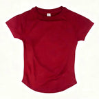 Short Sleeve Gym Top Women Clothes Yoga Top Seamless Sports Shirt Light Weight Fitness Workout Tee Sports Tops Active Wear Femme