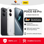 Global Version POCO X8 Pro Dimensity 8500-Ultra Processor Smartphone 6.59" 1.5K 120Hz Display 6500mAh(typ)  100W HyperCharge