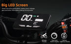 VREOM - VZ37 Electric Scooter-6000W Motor 60V30AH Battery High Power E-Scooter-70km/h Speed 11'' Vacuum Tire-Foldable EScoot