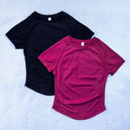 Seamless Yoga Top for Women Short Sleeve Gym Crop Top Light Weight Yoga Shirts Fitness Gym Shirts Stretchy Sports Shirts