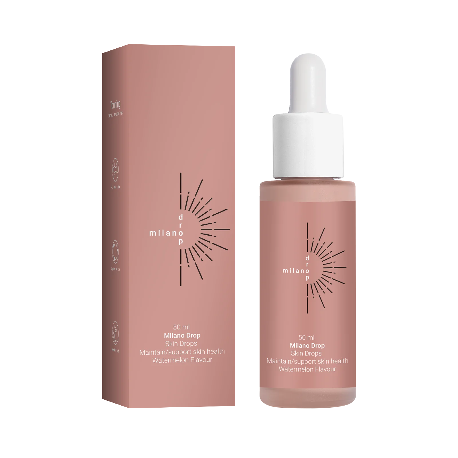 30ml Self -Tanning Drops Body Self Tanner Sunless Tanning Lotion Skin Care to Keep Skin Hydrated for Natural-Looking Tanner