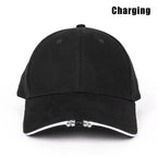 Unisex Led Baseball Cap With Led Light Adjustable Baseball Hat Headlight Flashlight For Hunting Fishing Camping Hiking Joggings