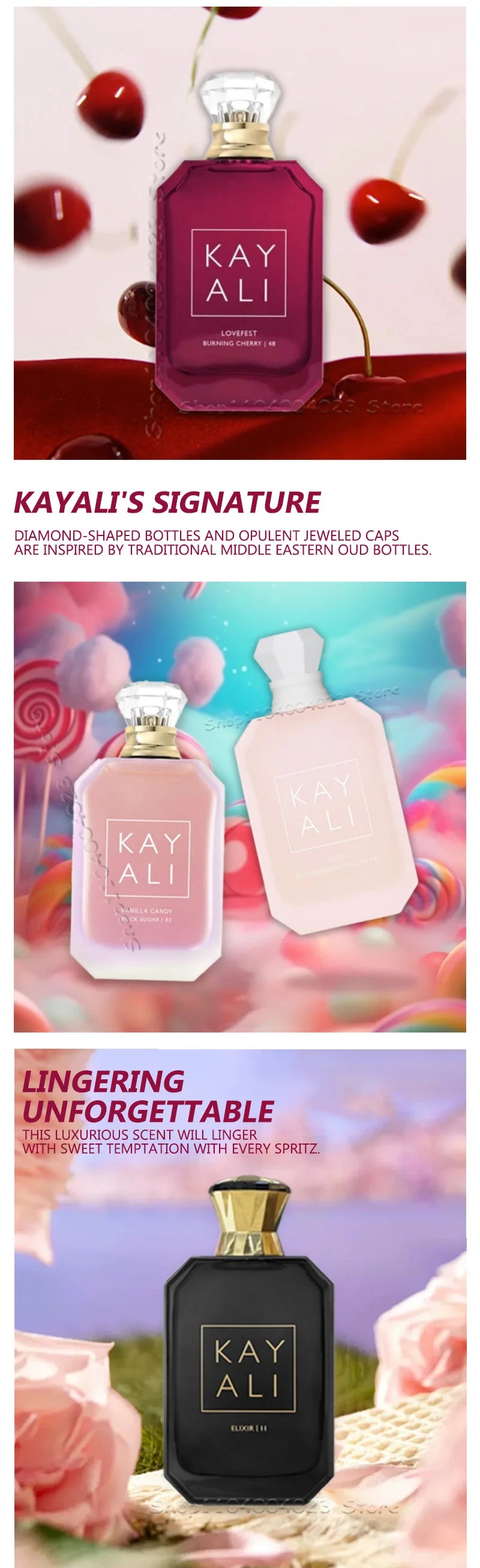 KAYALI 100ml EDP Intense Spray - Sweet Fruity Floral & Warm Woody Unisex Fragrance | Long-lasting, Confidence-Boosting Scent