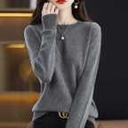 New Women Sweater O-neck Autumn Winter Basic Pullover Warm Casual Pulls Jumpers Korean Fashion Spring Knitwear Bottoming Shirt