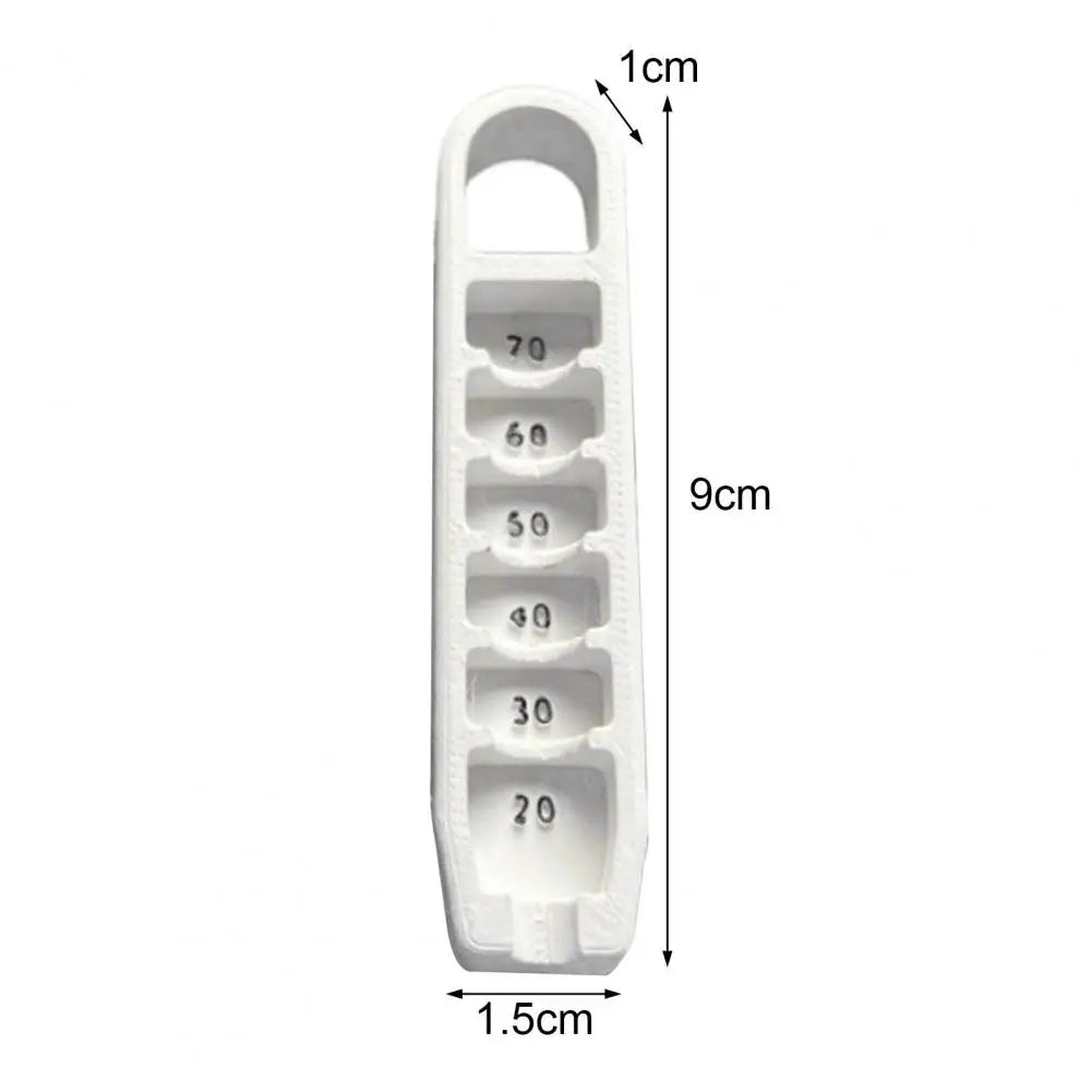 Golf Tee Elevator 3D Printed Golf Tee Height Gauge Portable Tee Height Setter Precise Placement at 20-70mm Gift for Golfers