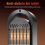 1000W Electric Heater Portable Mini Desktop Fan Heater Smart Hot Air Blower Home Bedroom Office Warmer Machine for Winter