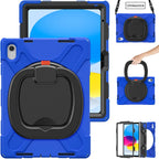 For IPad 7th 8th 9th 10.2 10th Gen Air 2 3 4 5 10.9 Mini 6 9.7 Pro 11 12.9 2022 Case Rotation Handle Stand Kids Shockproof Cover