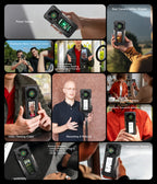 【2025 New】Ulefone Armor 33 Pro 5G Rugged Phone Smartphone Android 14 32GB+512GB 25500mAh Night Camera 64MP NFC Loud Speaker