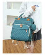 USB Mummy Bag Diaper Bag Baby Care Large Capacity Mom Backpack Mummy Maternity Wet Bags Waterproof Baby Pregnant Nappy Backpack